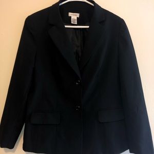 Liz Baker black blazer
